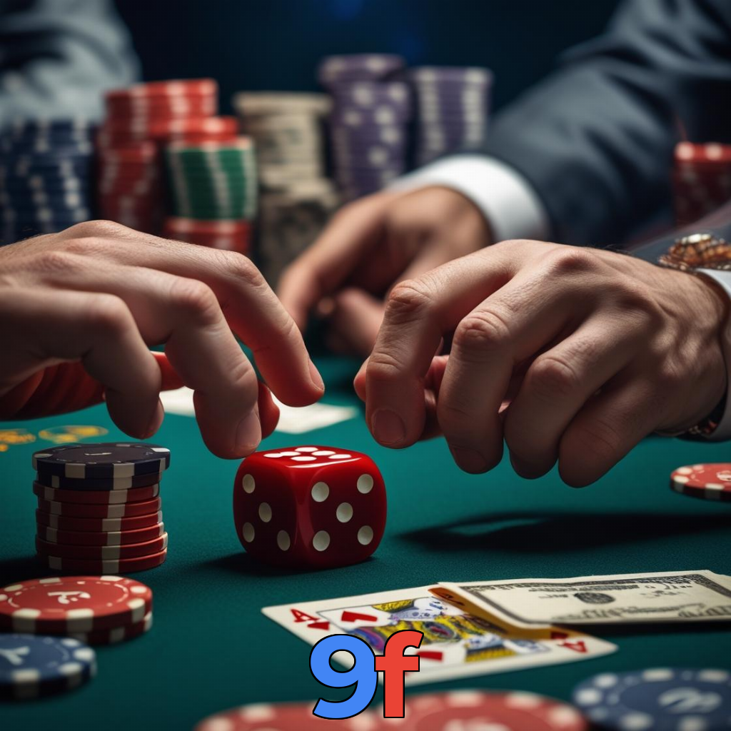 9f：Aposte nas mesas de poker e mostre quem é o mestre das cartas!