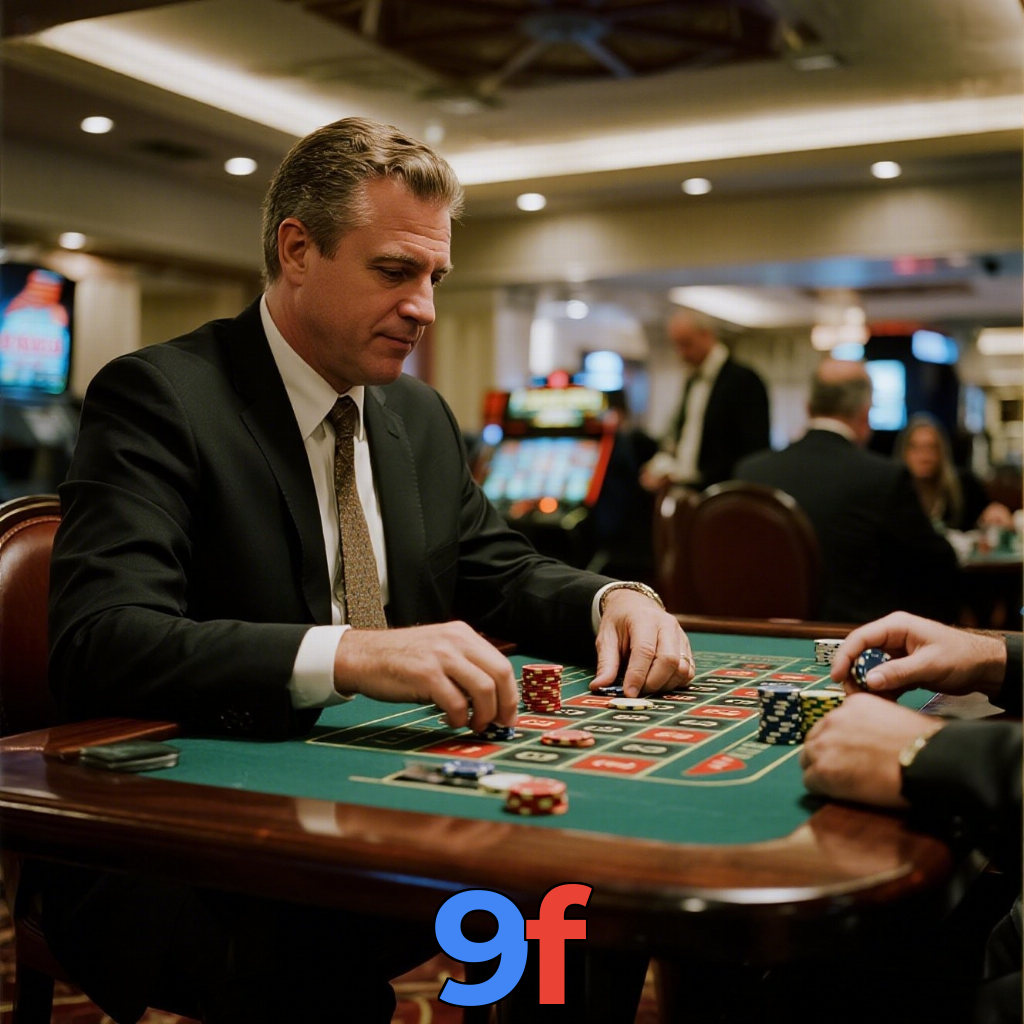 9f：Jogue slots, aposte no futebol e vença em grandes mesas de poker!
