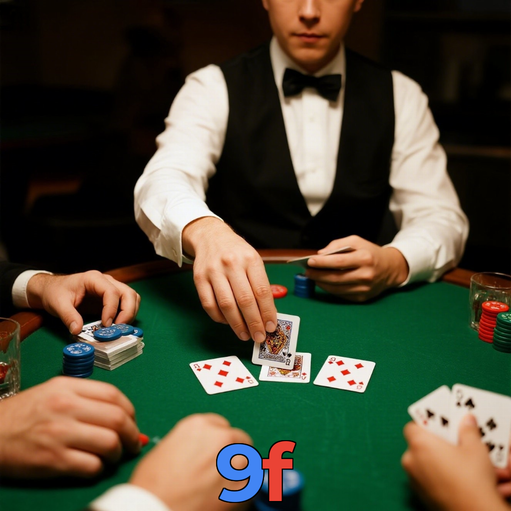 9f:Ganhe com poker, blackjack e apostas em futebol no cassino online!